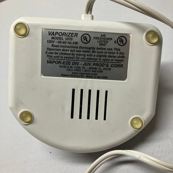 Vapor-Eze 1070 Waterless Vaporizer and Aromatherapy Unit - Plug In Silent - Picture 4 of 7